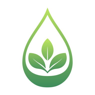 Damla Şekli Eko Logosu