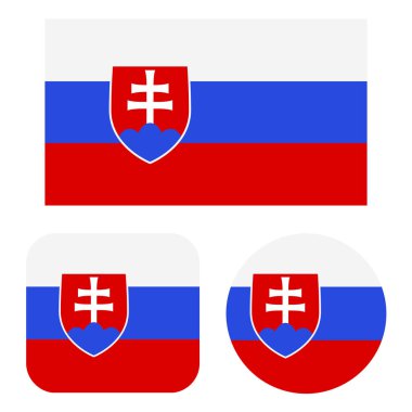 Dikdörtgen Meydanı ve Çemberinde Slovakya Bayrağı