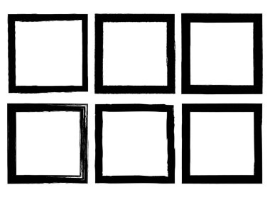 Fırça Fırçası Vuruş Kutusu Kenarlıklarını Boya