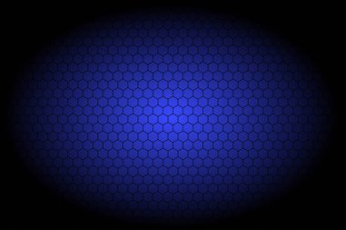 Dark Hex Arkaplan vektör çizimi tasarımı