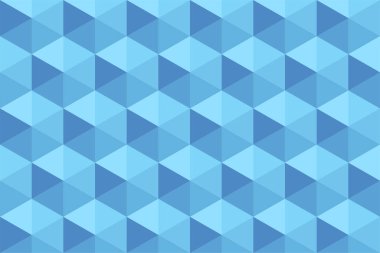 Soyut Geometrik Mavi Arkaplan Elmas Şekilleri