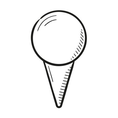 Basit navigasyon simgesi, vektör illüstrasyonu