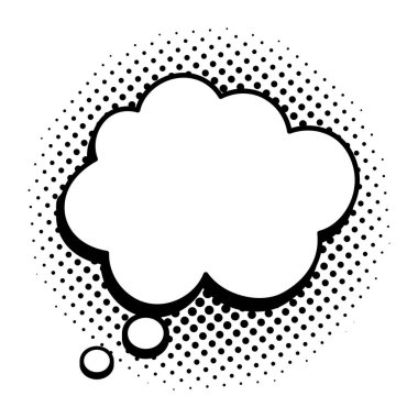 kabarcık sohbet iletişim simgesi, vektör illüstrasyonu 