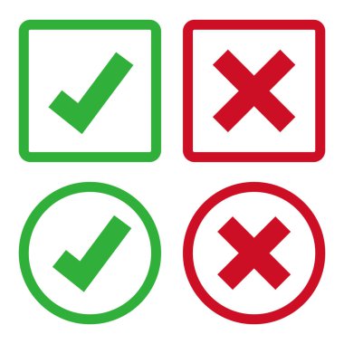 Konum Pimleri Üç Biçimde Ayarlandı, vektör illüstrasyonu