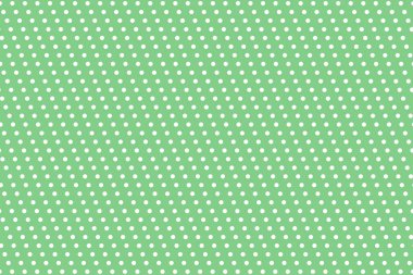 Yeşil Polka Nokta Arkaplanı, vektör illüstrasyonu