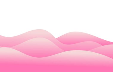 Pembe ve beyaz dalgalı arka plan