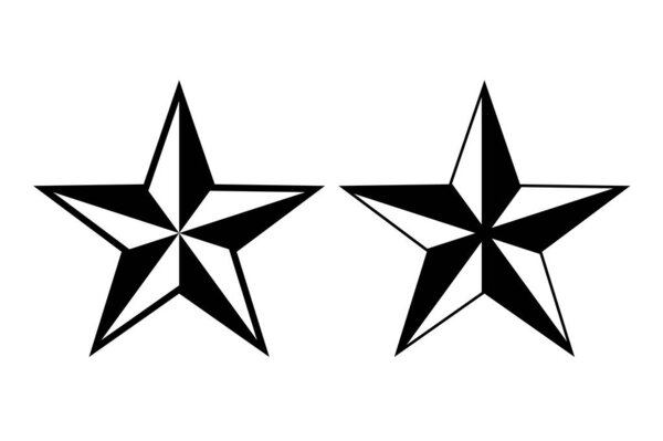 векторная иллюстрация звёзд                                                  