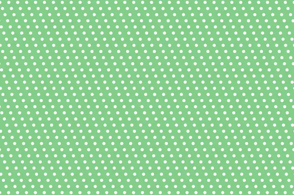 Yeşil Polka Nokta Arkaplanı, vektör illüstrasyonu