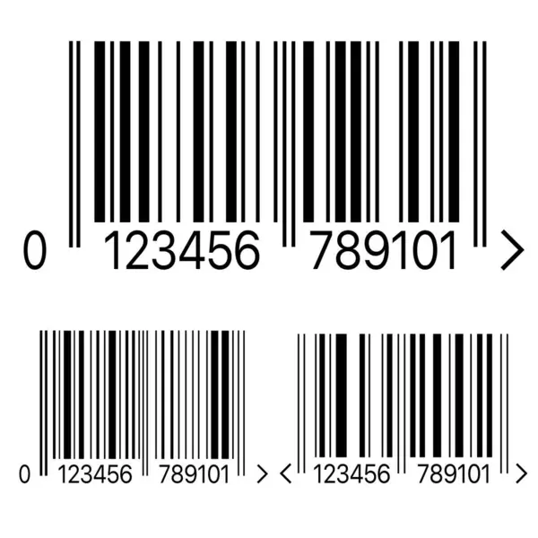 Barkod kümesi, vektör illüstrasyonu