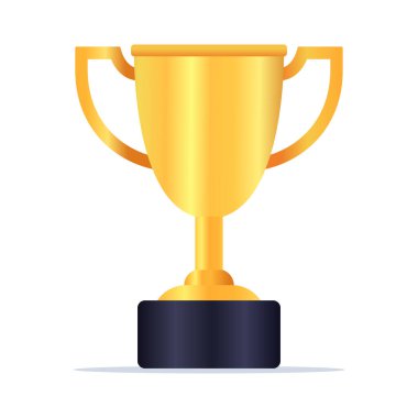 kupa simgesi, çizgi film tarzı