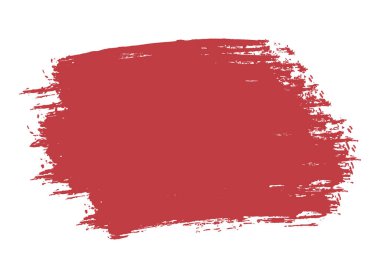 Kırmızı Fırça Vuruşu Sancak ikonu vektör illüstrasyon tasarımı