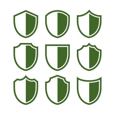 Yarı Glyph Yeşil Kalkanlar