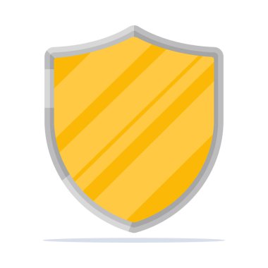 Kalkan Simgesi Vektör illüstrasyon tasarımı