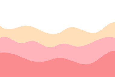 Dalgalı Çizgiler Soluk Arkaplan Renkleri