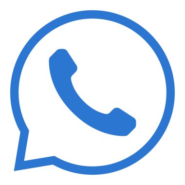 Telefon İleti Web simgesi vektör çizimi