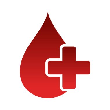 Kan damlası Wtih + Gradyan