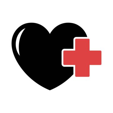 Sağlıklı Kalp + İşaret simgesi