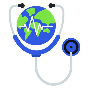 Doktor Stetoskop Dünya Kalbi