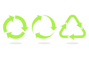 Üç Geri Dönüşüm Oku Kümesi