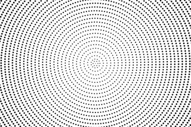 Noktalı Çizgiler Çemberleri Soyut Arkaplan