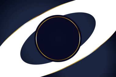 Donanma Altın Lüks Arkaplan Ovası