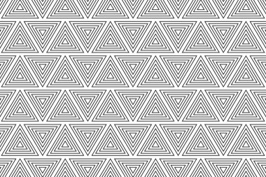 siyah-beyaz üçgen arka plan