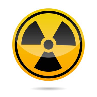 Radyasyon İşareti Gradyanı, Vektör İllüstrasyonu