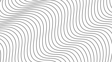 Soyut dalgalı çizgiler vektör arka plan