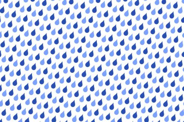Yağmur Damlaları Arkaplan, Vektör Deseni 