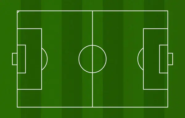 Futbol Sahası Gradyan Dikdörtgeni