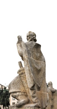 Bu tarihi binanın dış cephesinde bazı karakterleri, hayvanları ya da çiçekleri temsil eden renk detaylarıyla çekildi. Burgos, Castilla y Leon, İspanya, Avrupa 'da geçiyor.