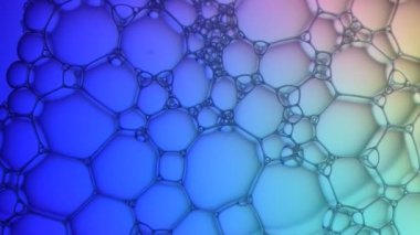 Soyut Arkaplan dokusu Değişken renkte sıvı kabarcığın Makro 'sunu kapat