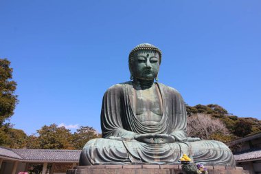 Kamakura 'daki Büyük Buddah (Kamakura Daibutsu), Mart ayında Japonya 