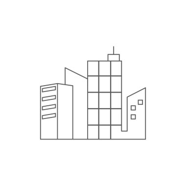 Çizgi simgesi düz dizayn ediliyor