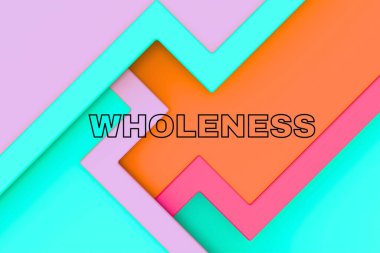 Yaratıcı Grafik Tasarım Metin Efektleri İllüstrasyonu.