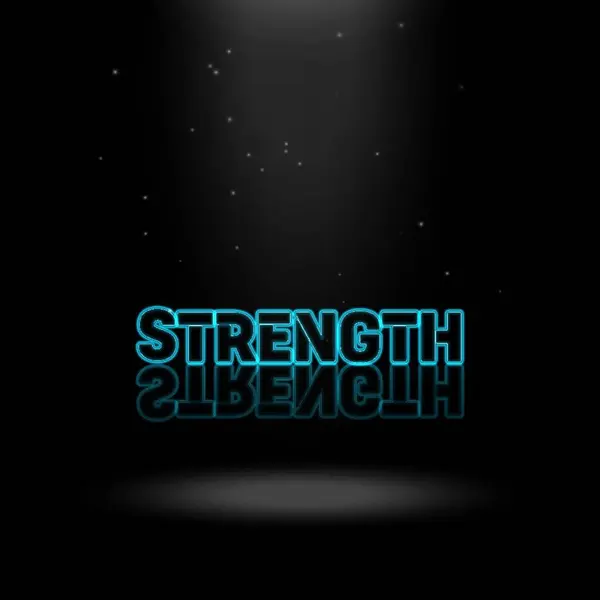 Yaratıcı Grafik Tasarım Metin Efektleri İllüstrasyonu.