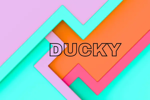 Yaratıcı Grafik Tasarım Metin Efektleri İllüstrasyonu.