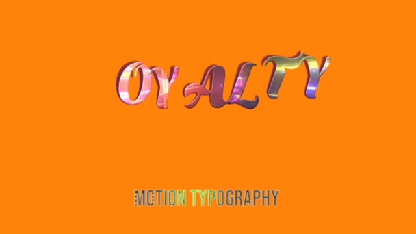 Animation Graphics Design Text — Stock Video
