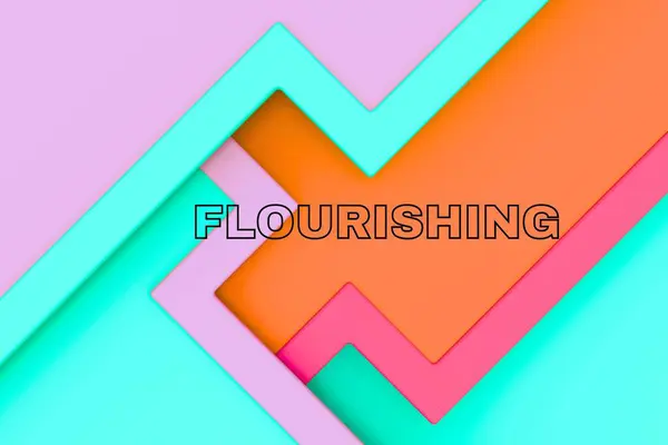 Yaratıcı Grafik Tasarım Metin Efektleri İllüstrasyonu.