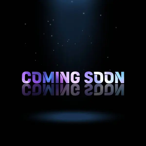 3D Graphics Design, Coming Soon Text Effects.