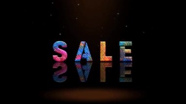 3B Animasyon Grafik Tasarımı, Satışlık Metin Efektleri.