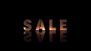 3B Animasyon Grafik Tasarımı, Satışlık Metin Efektleri.