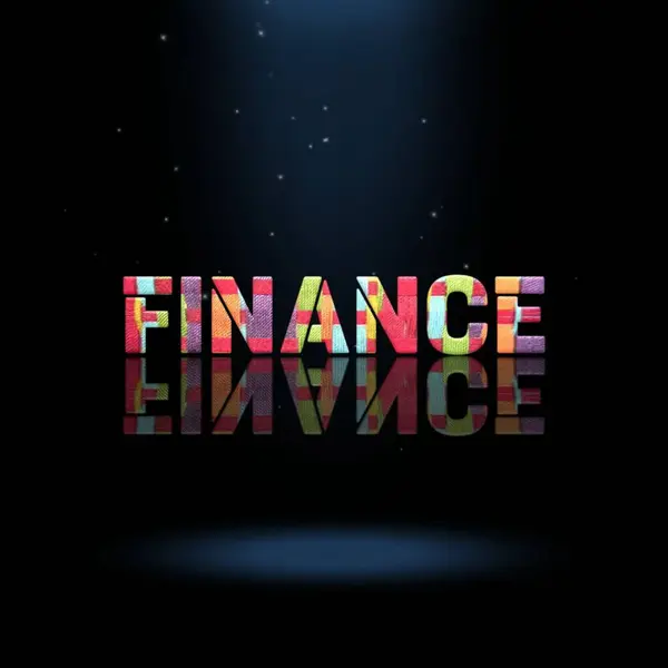 3B Canlandırma Grafik Tasarımı, FINANSA Metin Efektleri.