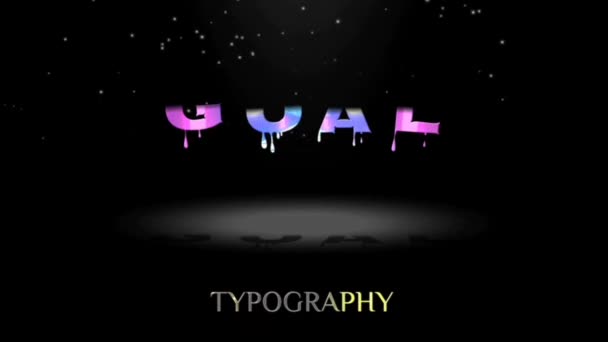 Дизайн Графіки Анімації Текстові Ефекти Goal — стокове відео