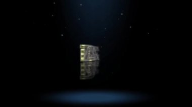 3D Animasyon Grafik Tasarımı, Kara Cuma Metin Efektleri.