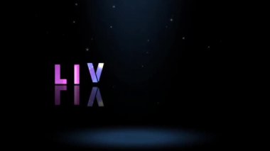 3D Animasyon Grafik Tasarımı, Live Now Metin Efektleri.