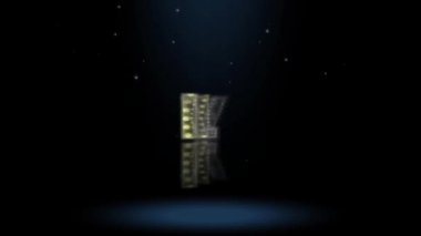 3D Animasyon Grafik Tasarımı, Live Now Metin Efektleri.