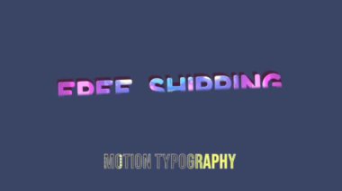 3D Canlandırma Grafik Tasarımı, FREE Gönderme Metni Efektleri.