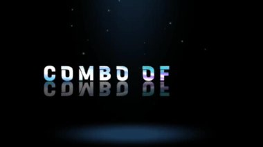 3D Canlandırma Grafik Tasarımı, COMBO Sunucu Metin Efektleri.