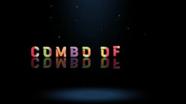 3D Canlandırma Grafik Tasarımı, COMBO Sunucu Metin Efektleri.